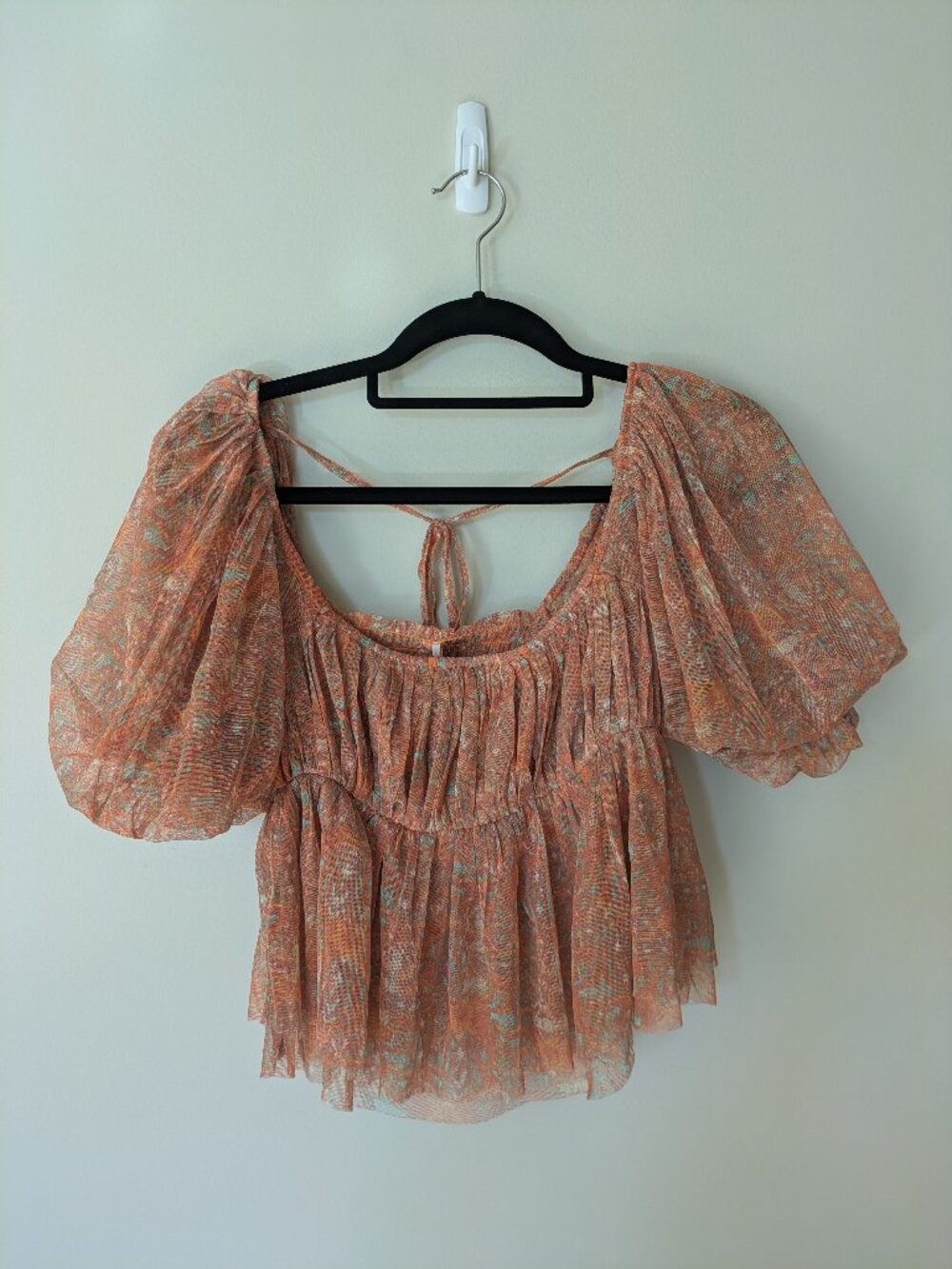 Free People Peach Combo Top (S)